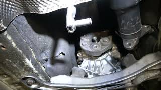 Part 31/36. How to replace Engine BMW 3 series Years 2005 -2012: Gear stick lock pins removal