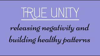 Release Busyness With True Unity By Flow Of Miracles