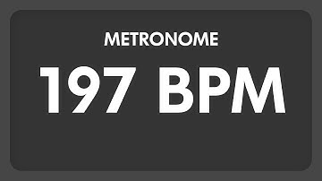 197 BPM - Metronome