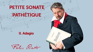 Petite Sonate Pathétique - Part II Adagio (Preview: Noten für Piano)