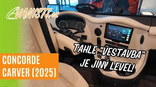 Concorde Carver (2025) - prohlídka vozu z veletrhu Caravaning Brno - roomtour