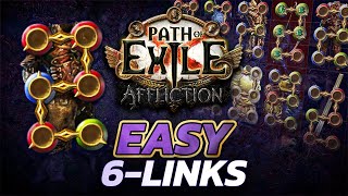 EASIEST WAYS of getting 6LINKS in Path of Exile!