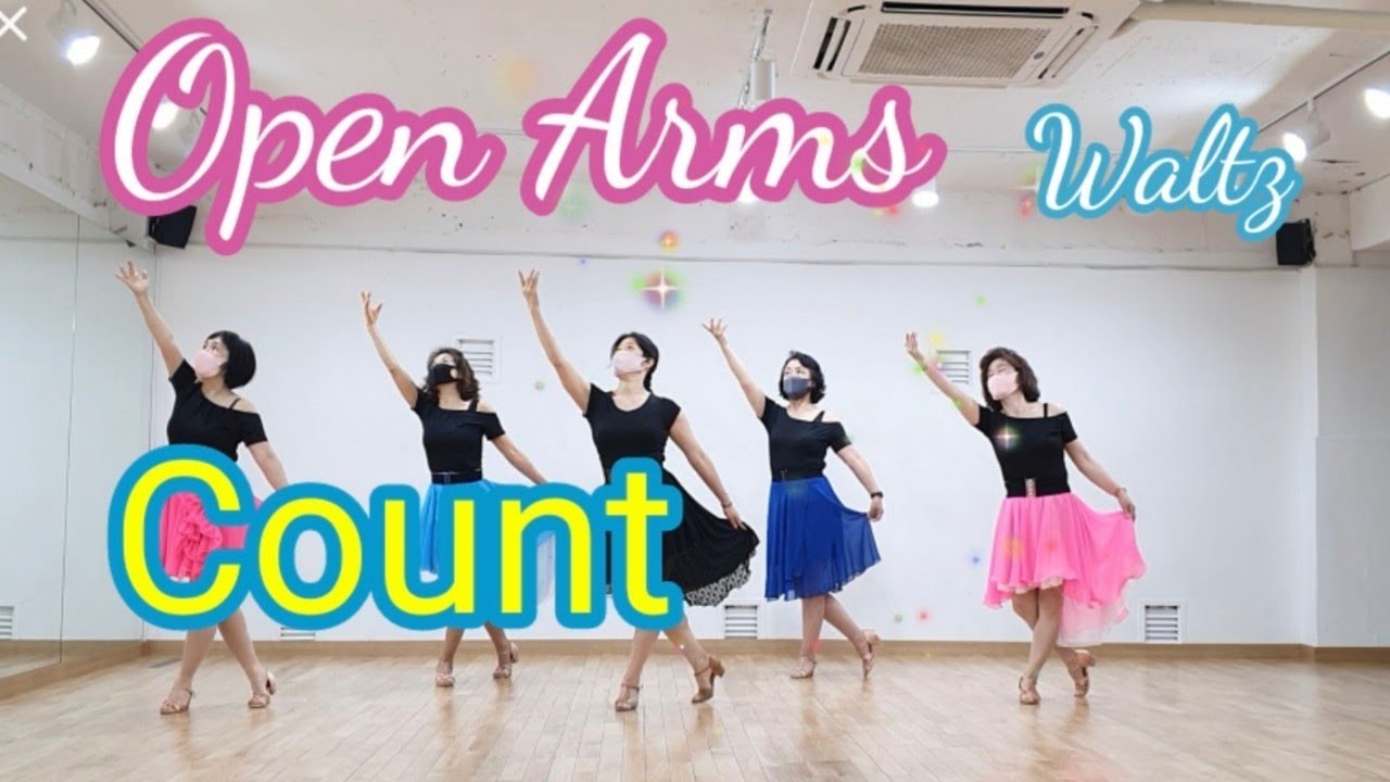Open Arms Waltz Line Dance (Count) YouTube