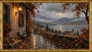 Autumn Jazz Ambience  | Relaxing Fall Collage Art for 4K TV screenshot 4