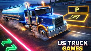 👉 US Truck Games 🚛🔥 | Insane Truck Parking Challenge 😱 | Real Truck Driving Gameplay screenshot 2