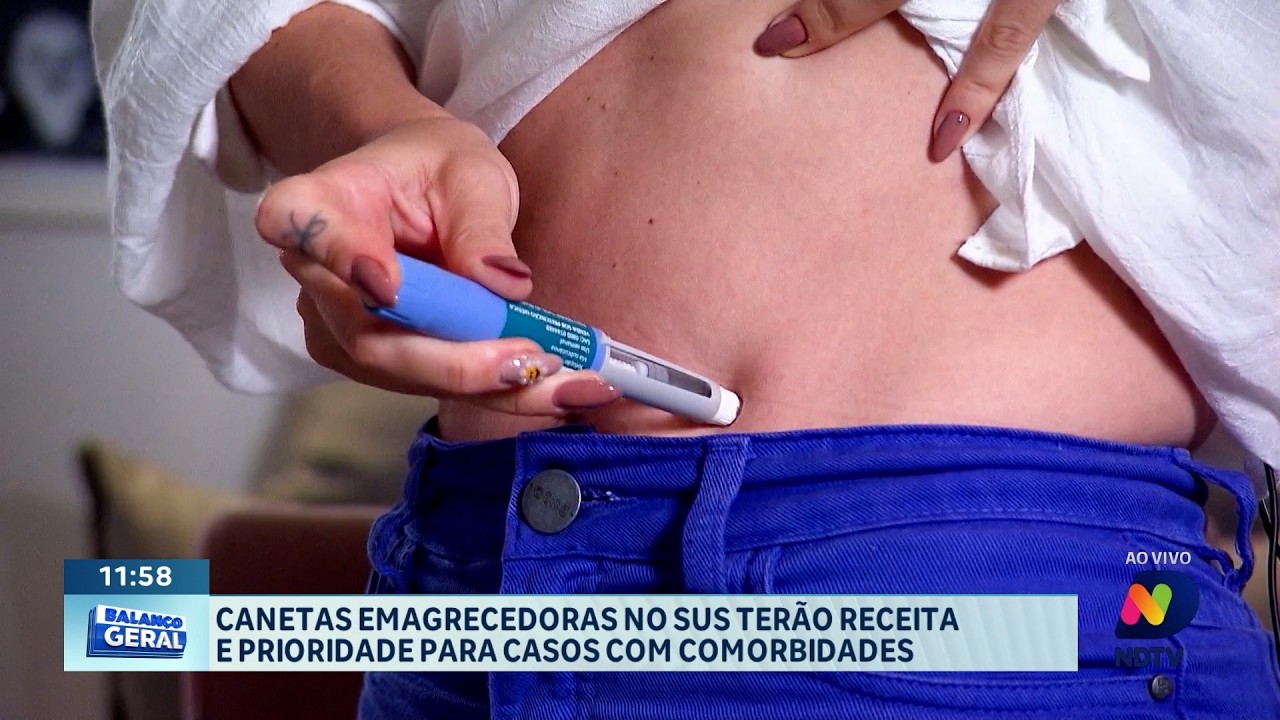 Canetas emagrecedoras no SUS terão receita e prioridade a casos com comorbidades