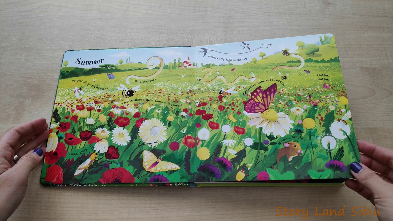 Four Seasons Musical Book - Usborne - YouTube