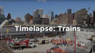 Trains & Construction Workers Meetings Timelapse Wealth