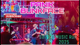 BUNKFACE=PANIK, LIVE SARONG MUSIC RUN 2025 AT KLCC.#subscribe #alaminrecord #panik #bunkface 