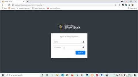 Demo Admin Dashboard UB Library