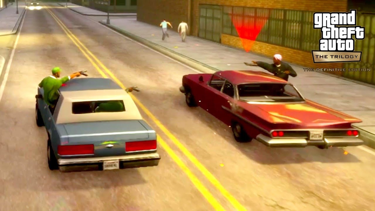 Drive thru : GTA San Andreas Definitive mission 4k gameplay ! - YouTube