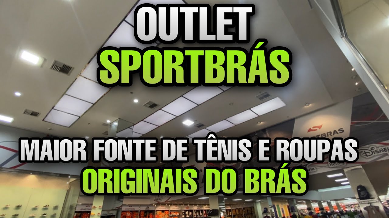 OUTLET SPORT BRÁS - MAIOR FONTE DE ORIGINAIS NO BRÁS - MODELOS MAIS BRATOS  + VITRINE 