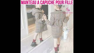 Manteau A Capuche Pour Fille