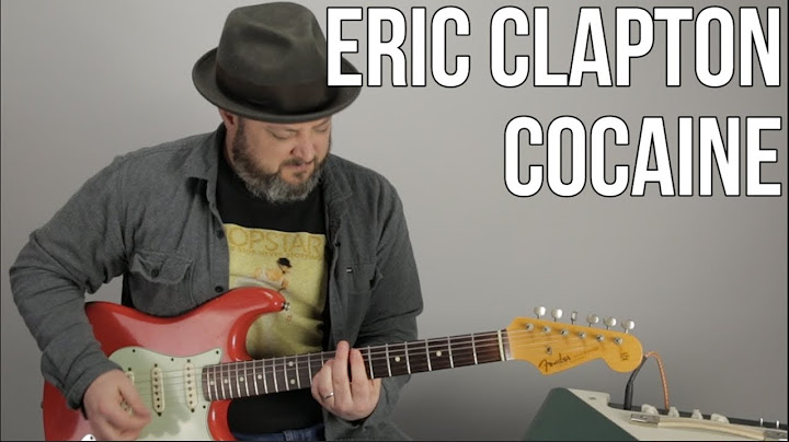 Cocaine Guitar version - Guitar performance video thumbnail