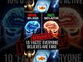 Debunked! 10 “Facts” Everyone Believes That Are Totally Fake 🤯 DailyFactShorts#31 #shorts #facts