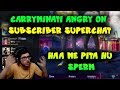 CarryMinati Angry on Sperm Drink Superchats | Angry on Subscriber