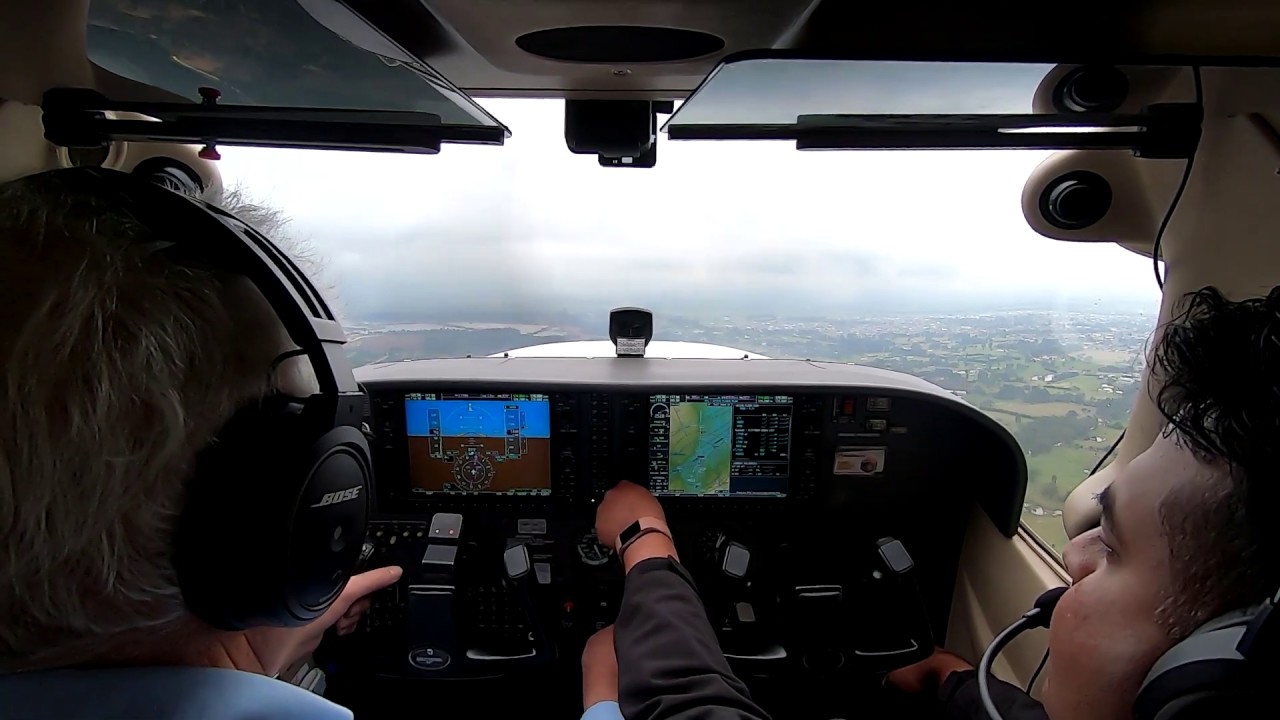 My First IFR Flight Latrobe Valley 03 RNAV in IMC - Marlan & Peta C172 ...