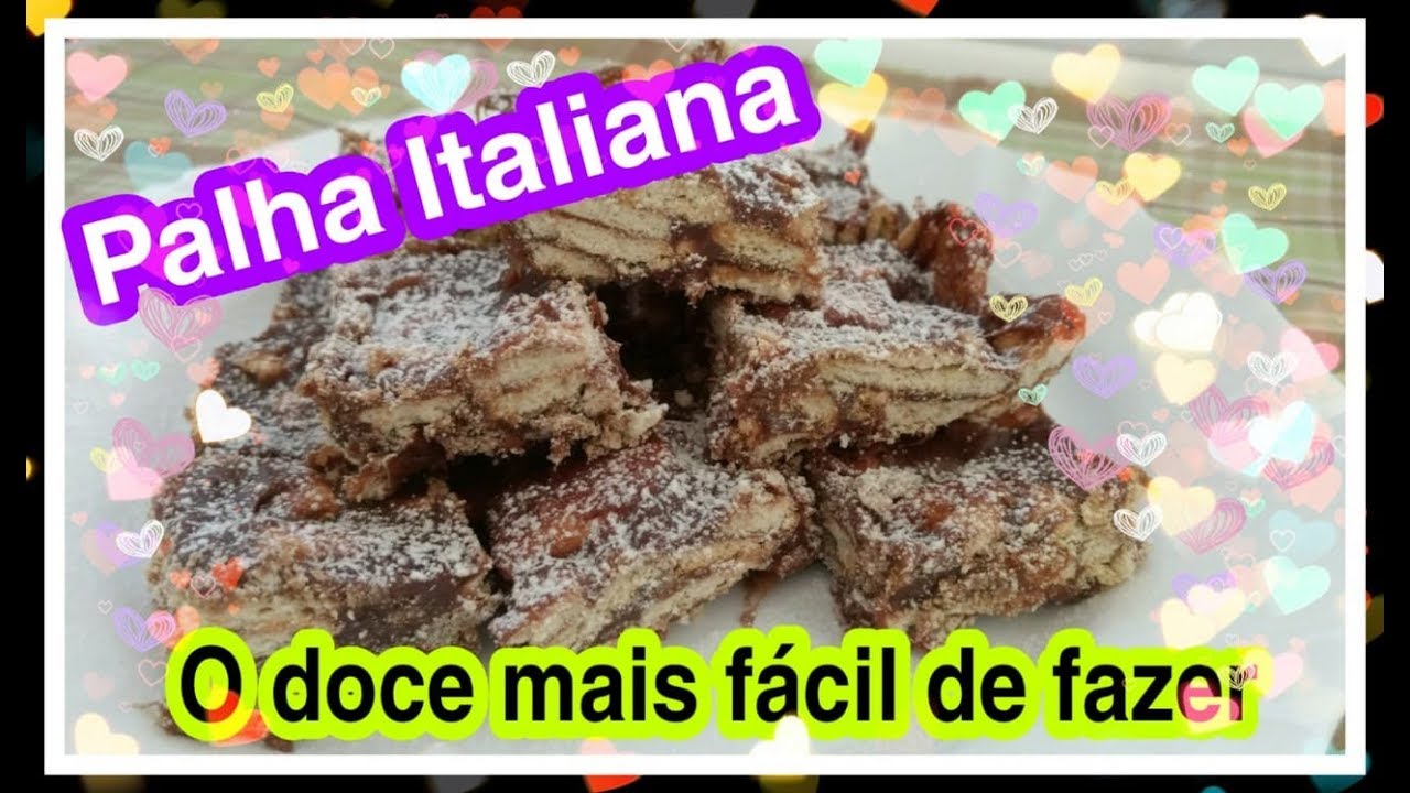 PALHA ITALIANA L PASSO A PASSO DESSE DOCE MARAVILHOSO