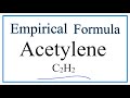 Understanding Acetylene Structure and Formulas