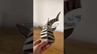 🐋🥹🦈 Making A Whale Shark For My Wall 😍🪼 Diy Cardboard Craft Tutorial  Resimi