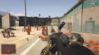 GTA 5 - Trevor's Prison Rampage   Ten Star Escape