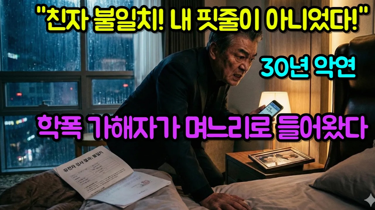 30년 전 학폭 일진의 딸이 가짜 손자를 안고 며느리로 들어왔다! | 노후사연 | 사이다썰 | 사연라디오