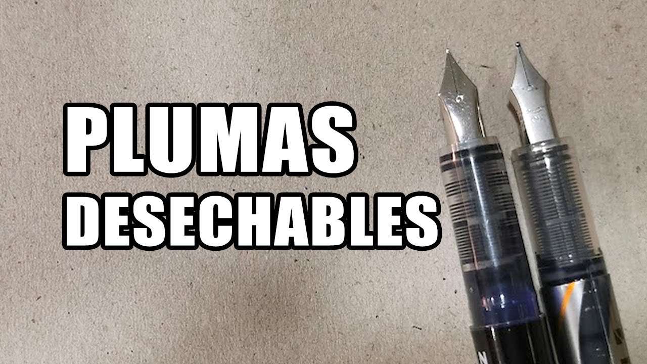 PLUMAS DESECHABLES: ¿BUENA IDEA?