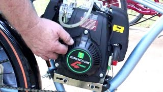 Unboxing 7G 4 Stroke Motorized Bicycle Motor Kit