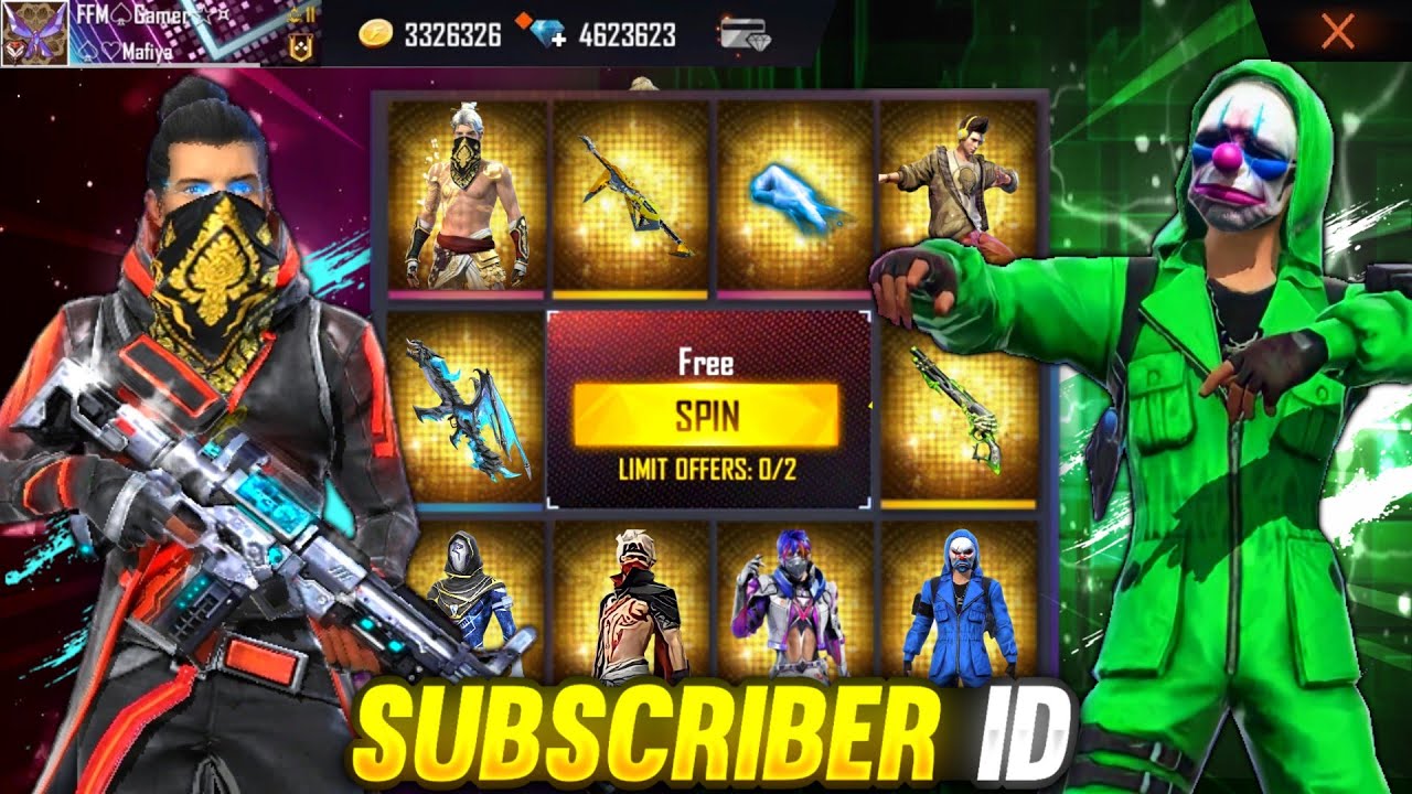 I Got Green Criminal In 1 Spin On Subscriber ID Buying Diamonds & All Rare Guns Skins In New Event