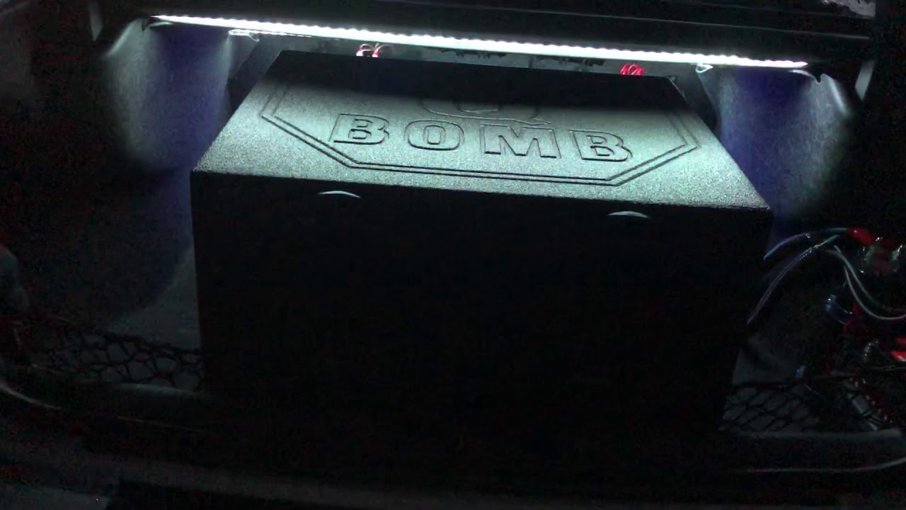 Evil ghost trunk lights installed by audio zone Orlando Florida YouTube