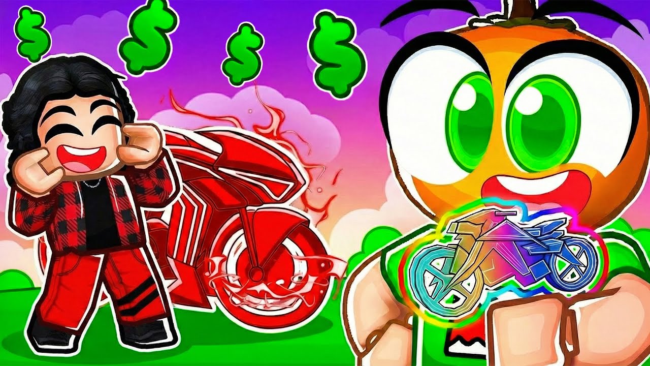 En KÖTÜ Motorla Başladım, Sonra En İYİ Motora Geçip Arkadaşlarımı Trolleme Filmi! 🏍️ | Roblox