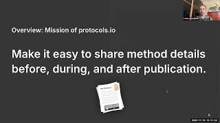 KGS Protocols.io Lunch & Learn