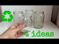 DIY Be sure to check out 4 amazing ideas from the GLASS JAR. You will like them