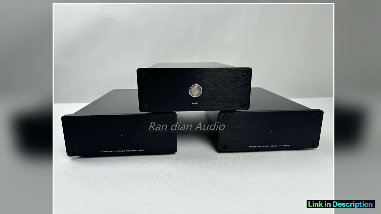 New Upgrade AMP 2CH TPA3255 MONO Split High power Class D Digital Power Amplifier 300W300W RCA or X