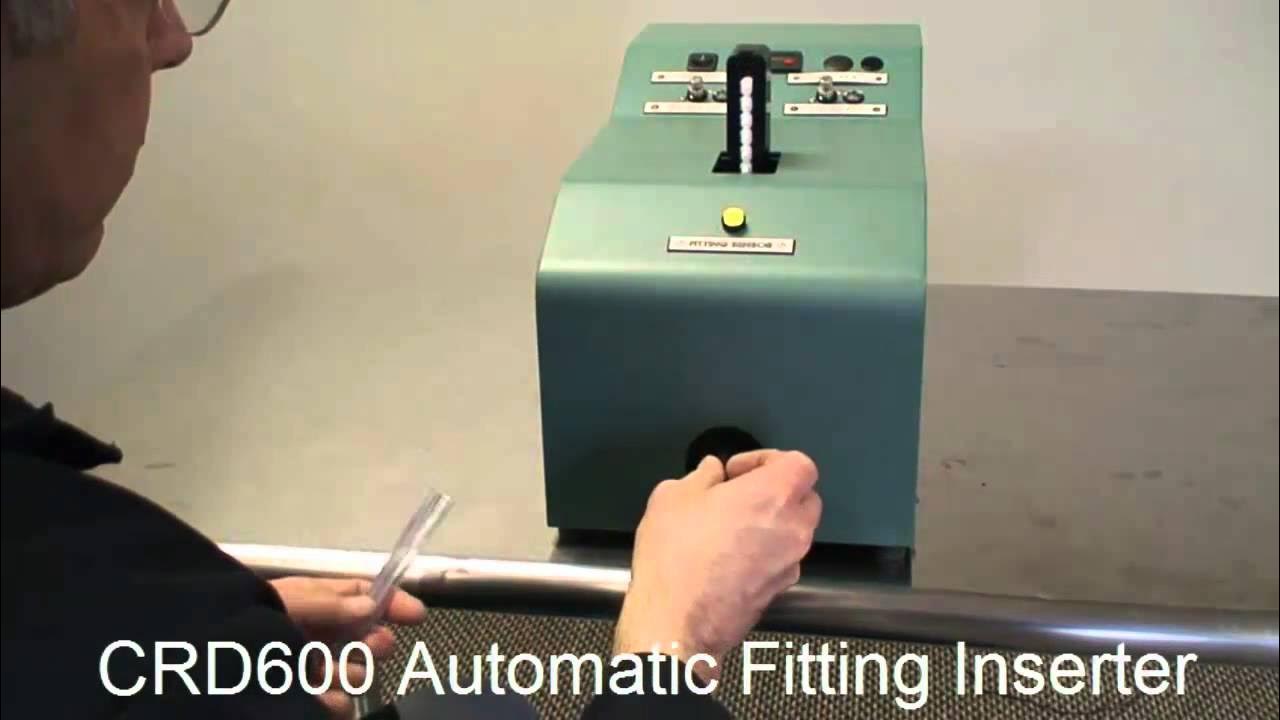 CRD600 Automatic Fitting Inserter YouTube