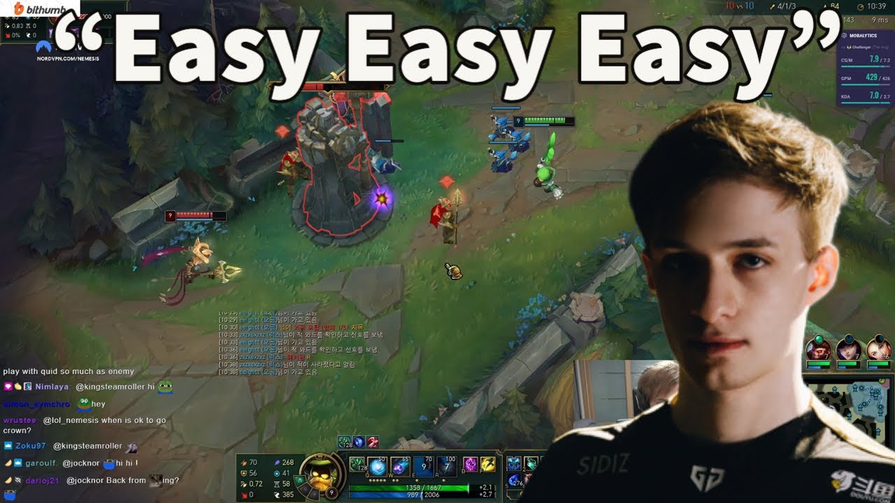 This Korean Azir Thought He Could Solo Kill Nemesis!!