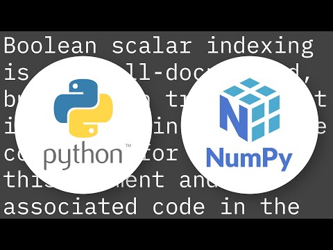 Explanation of boolean indexing behaviors