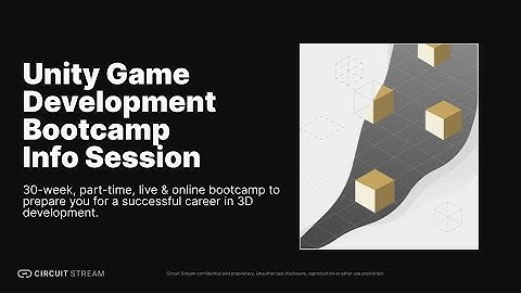 Unity Game Development Bootcamp | January 19 2023