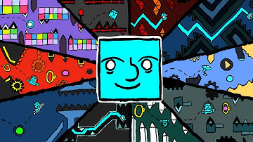 My First 10 EXTREME DEMONS // Geometry Dash