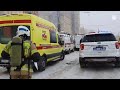 Работа спасательных бригад на месте взрыва в Нижнем Новгороде