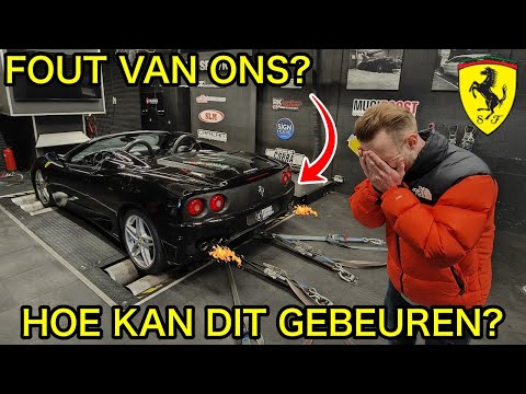 **VERMOGENS VERLIES** VAN ONZE GOEDKOPE VERWAARLOOSDE FERRARI 360!