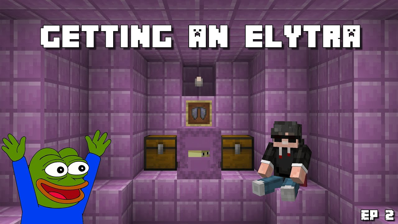 Getting an Elytra and More | MINECRAFT 1.12 | - YouTube
