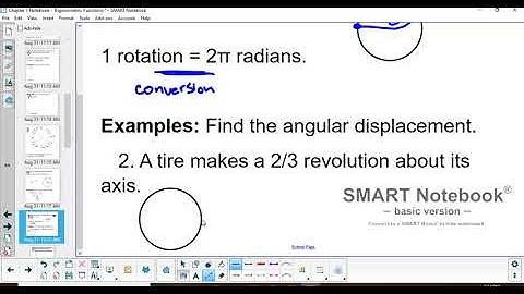 Section 1.5: Angular and Linear Velocity (Part 1)