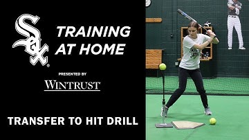 Training at Home: Fast Pitch Transfer to Hit Drill