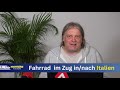 Radmitnahme im Zug nach und in Italien