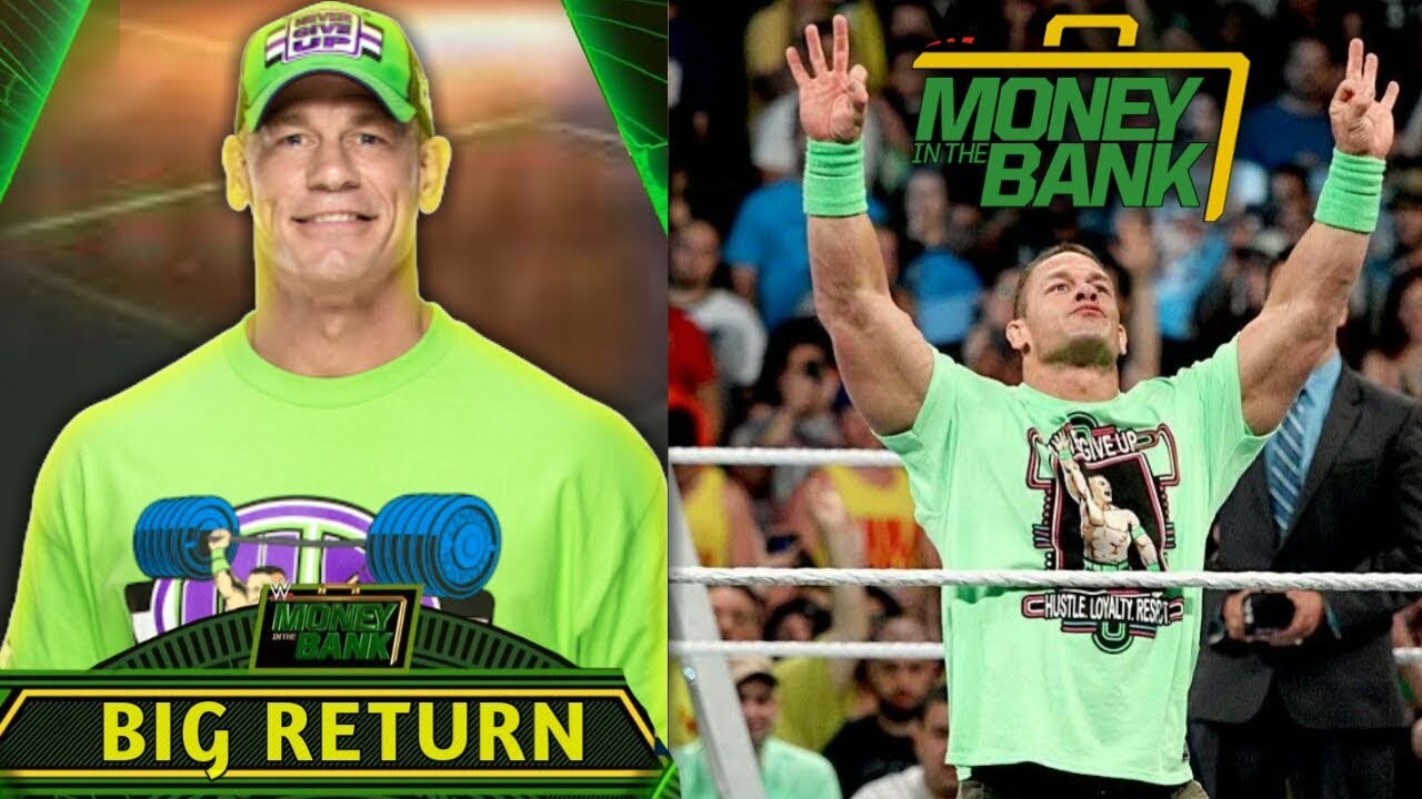 John Cena Money In The Bank 2019 Match REVEALED? John Cena MITB 2019