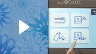 Canvasworkspace - Übertragen Von Fcm-Dateien Zu Scanncut Dx Via Usb-Kabel