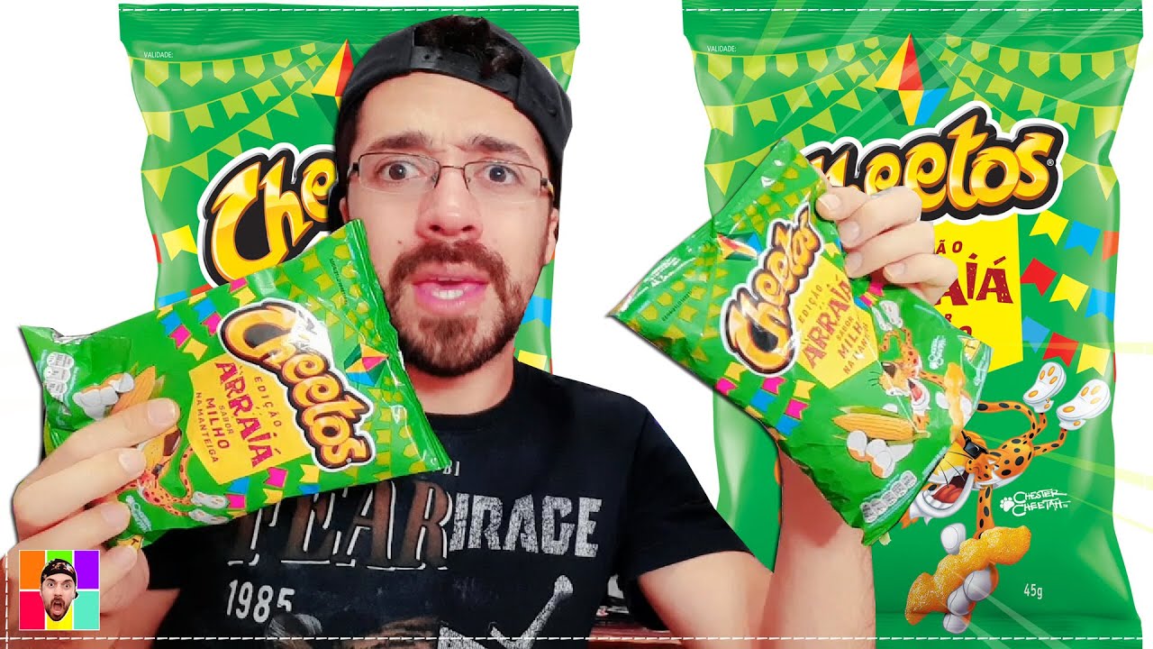 Embalagem interativa CHEETOS LEITURA