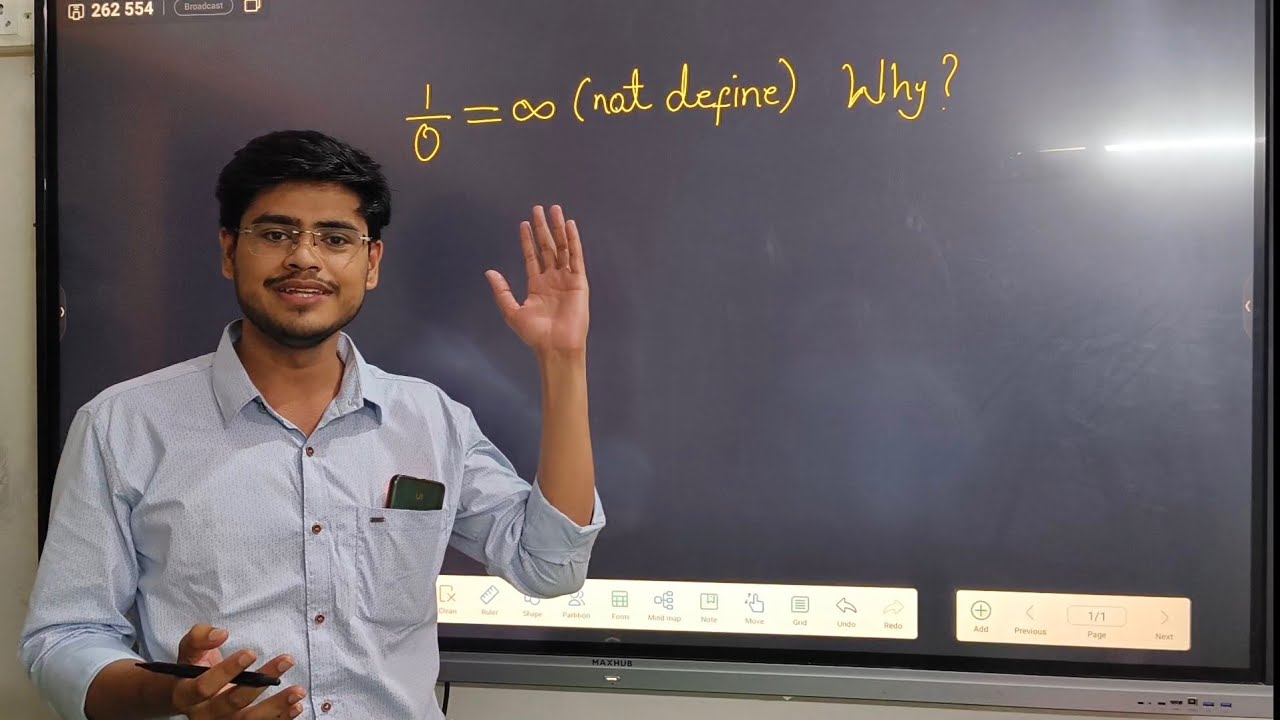 1/0 = not define or infinite why? | Maths Basic Concept - YouTube
