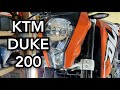 🔵 KTM DUKE 200. ЧАСТЬ 2. ВОЗДУШНЫЙ ФИЛЬТР, СУППОРТЫ, ТОРМОЗА, ТО